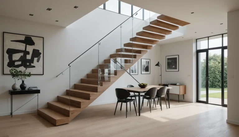 marche pour escalier suspendu