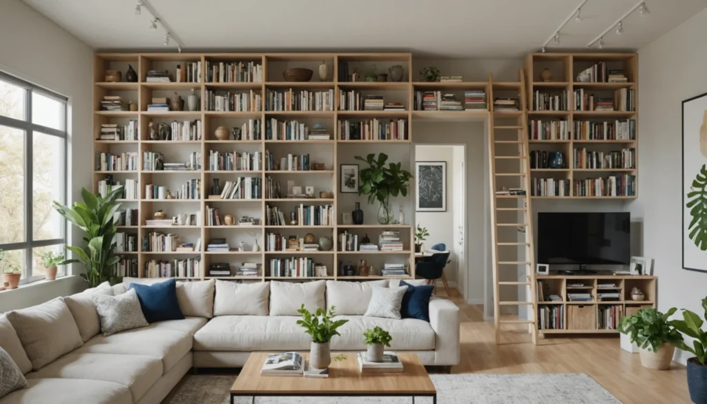 utiliser les hauts plafonds comme espace de rangement